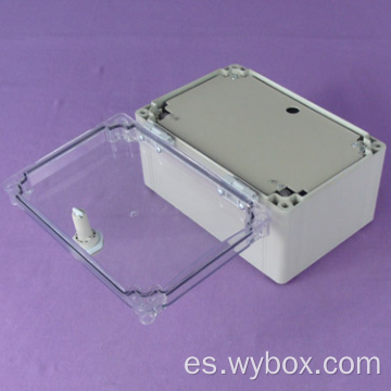 Caja electrónica Plasitc caja de conexiones impermeable caja impermeable para exteriores caja pcb PWE535PW con tamaño 300 * 200 * 160 mm